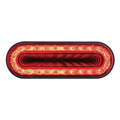 6'' Oval Red Led Vortex