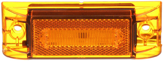 Rectangular Amber Led W/Reflex