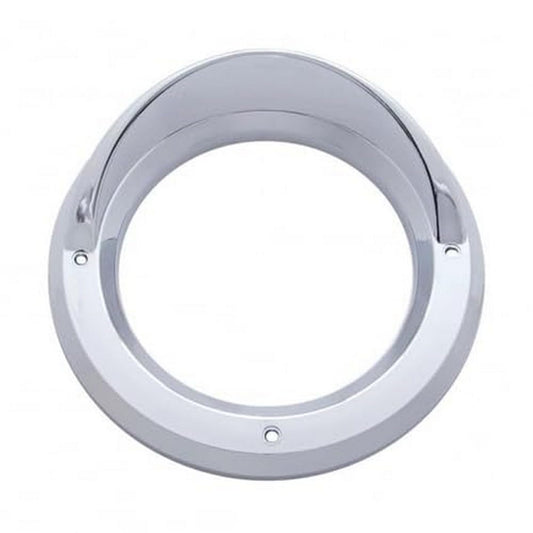 4" Round Light Bezel with Visor