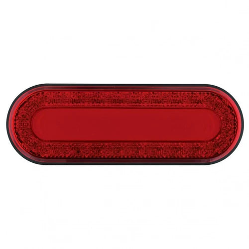 6'' Oval Red Led Vortex