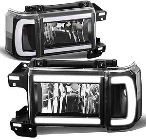 Headlamps Glo Ford 88-91