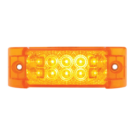 Rectangular Wide Angle Amber Led Light