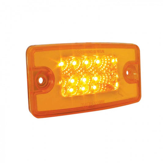 Rectangular Cab Visor Led Amber