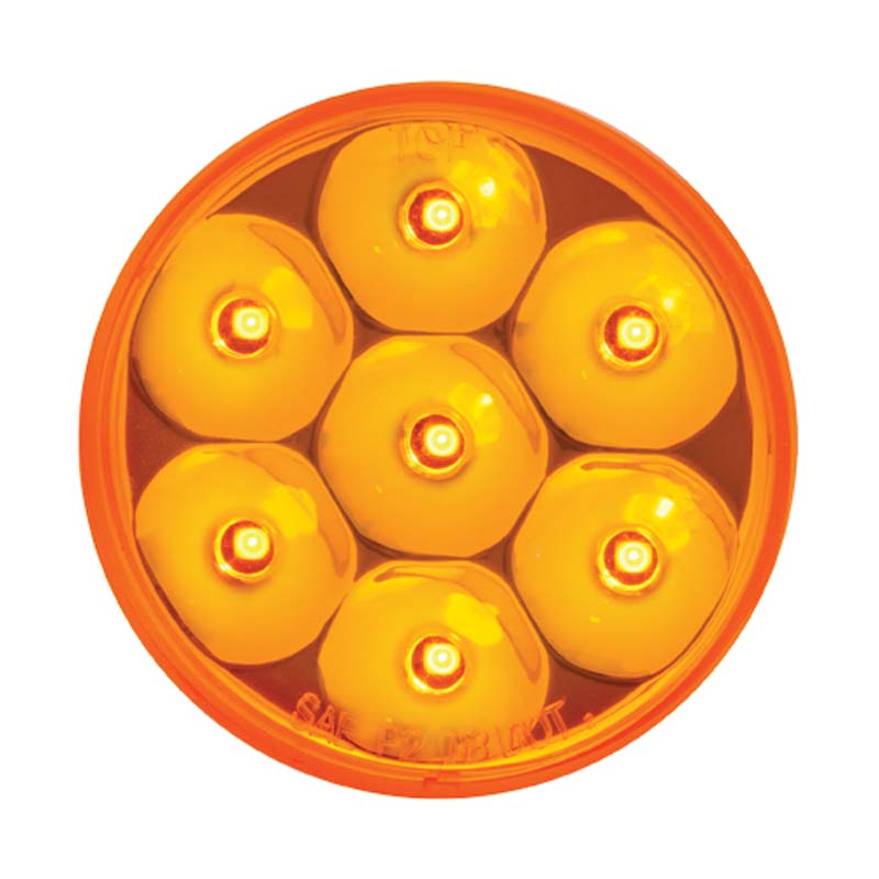 LOW PROFILE PEARL LED MARKER AMBER/AMBER