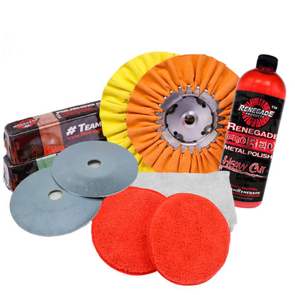 Aluminum Polishing Mini Kit