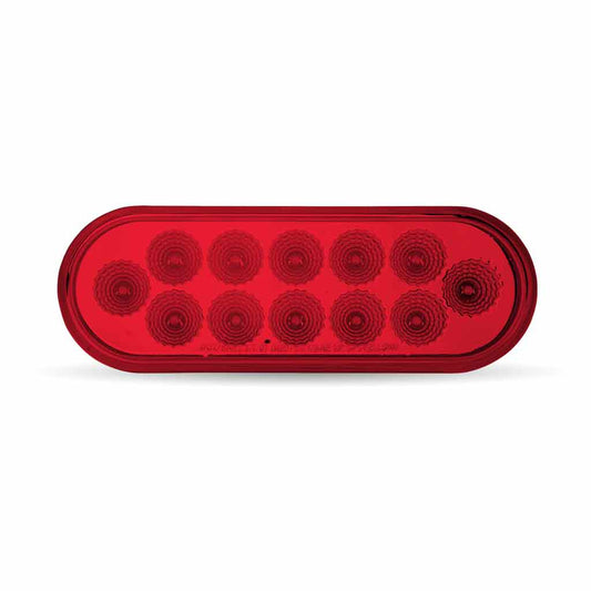 Oval Led Red Light