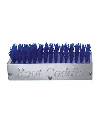 Aluminum Boot Caddie W/ Blue Brush