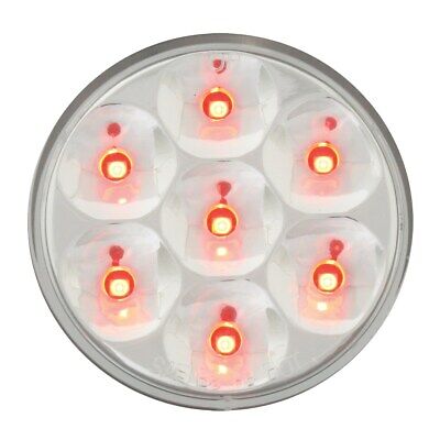 LOW PROFILE PEARL LED MARKER CLEAR /RED