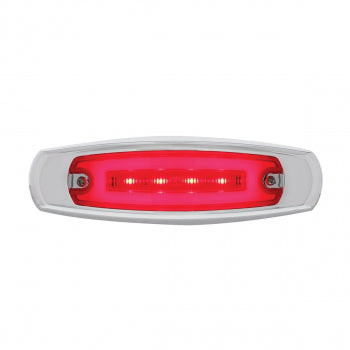 Rectangular Led Clearance/Marker Red Light